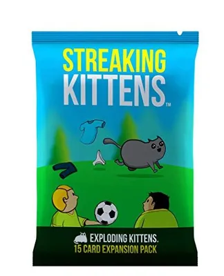 Exploding Kittens: Streaking Kittens Expansion Pack - Board Game