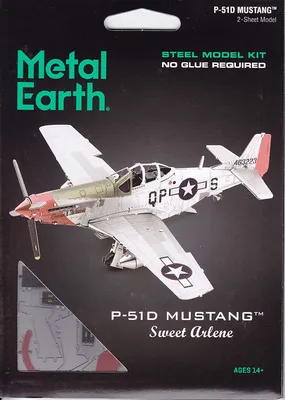 Metal Earth P-510 Mustang Sweet Arlene