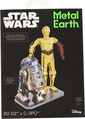 Metal Earth Star Wars R2-D2 & C-3Po Gift Box