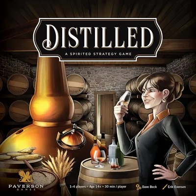 Distilled: A Spirited Strategy Game - Board Game