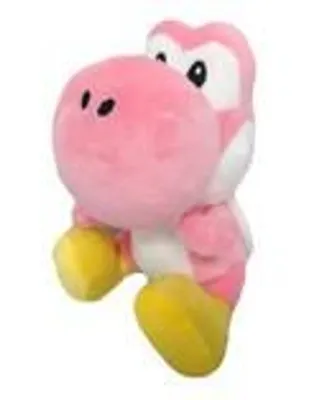 Super Mario Yoshi Light Pink 6" Little Buddy - Plush