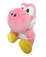 Super Mario Yoshi Light Pink 6" Little Buddy - Plush