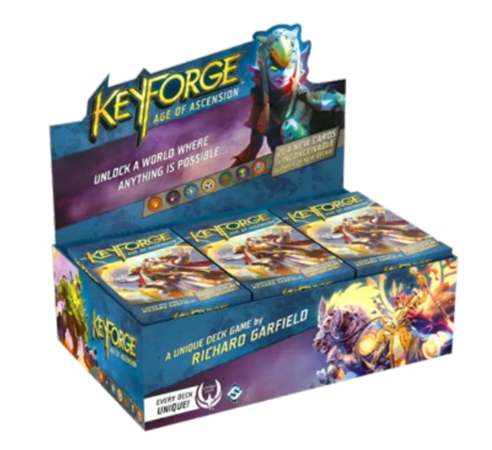 Keyforge Age Of Ascension Archon Deck Display Of 12 - Board Game