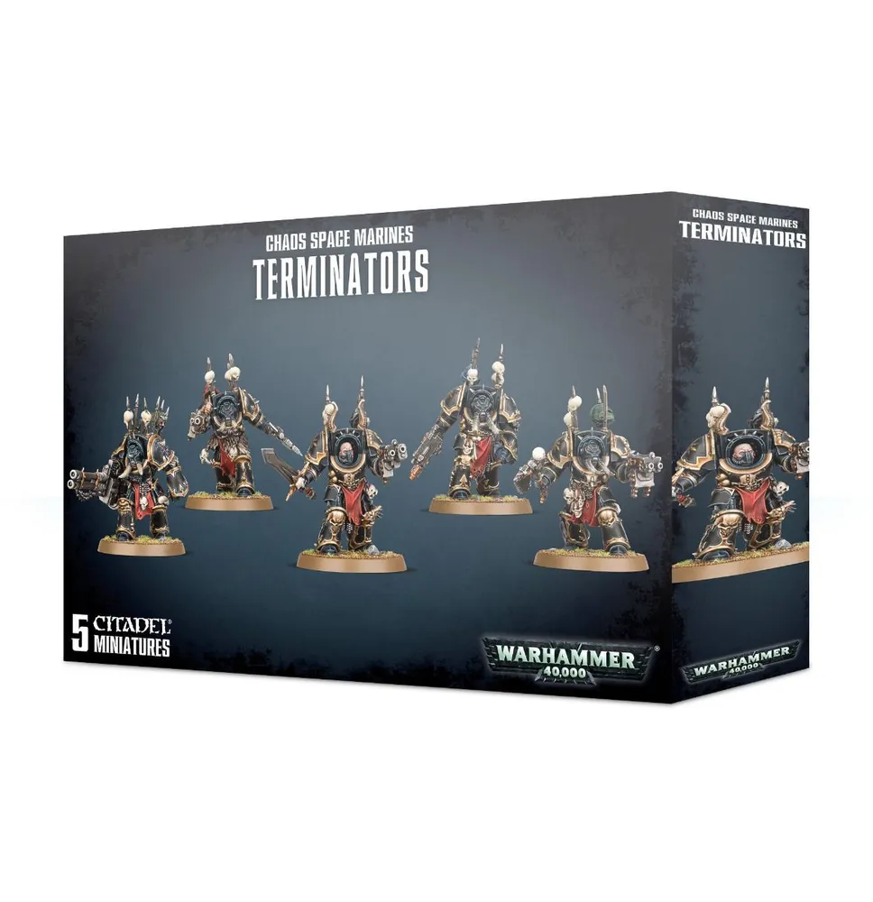 Warhammer Chaos Space Marine Terminators