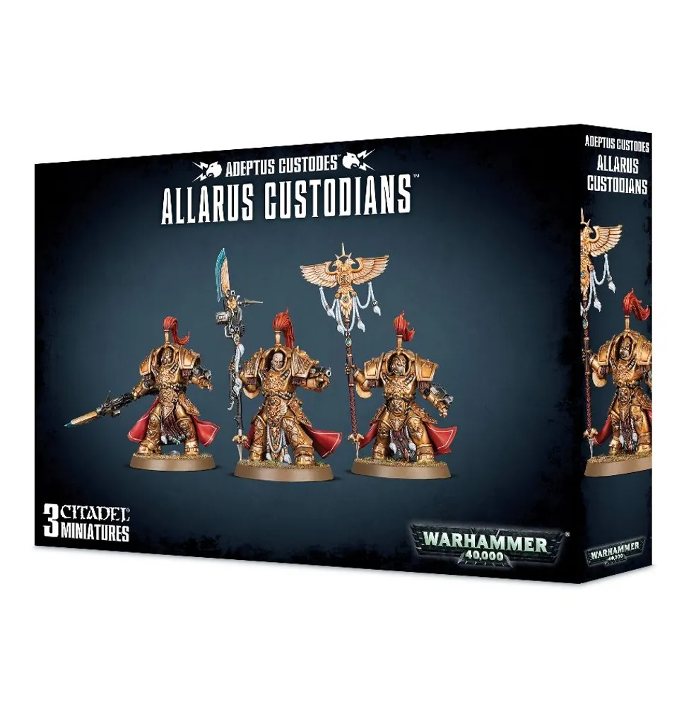 Warhammer Adeptus Custodes Allarus Custodians