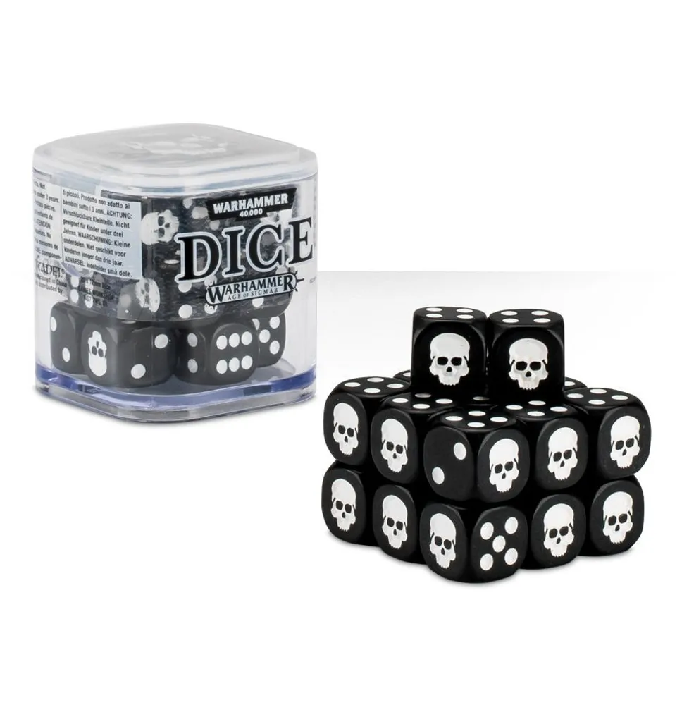 Warhammer Dice 12Mm Dice Set (Misc Colour)