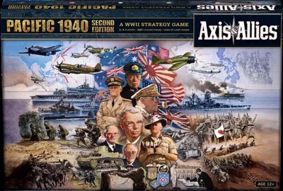 Axis & Allies Pacific 1940 (2nd Edition) - Board Game