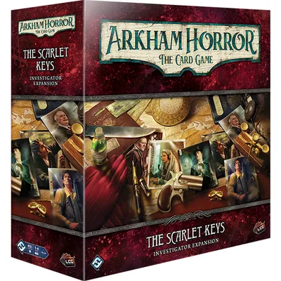 Arkham Horror The Card Game: Scarlet Keys Investigator Expansion - Board Game