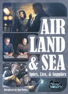 Air, Land And Sea Spies, Lies And Supplies - Board Game