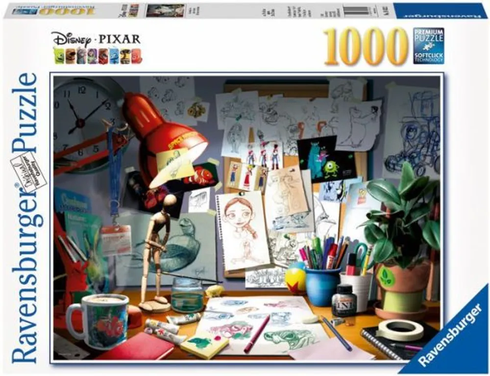 Ravensburger The Artist'S Desk (1000 Pc) Puzzle