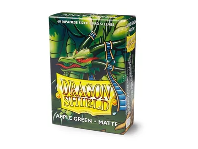 Dragon Shield Sleeves Small Matte Apple Green 60-Count