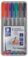 Water Soluble Markers - 6 Color Pack