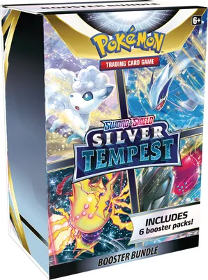 Pokemon Sword & Shield 12 Silver Tempest Booster Bundle