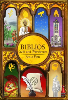 Biblios Quill And Parchment - Board Game