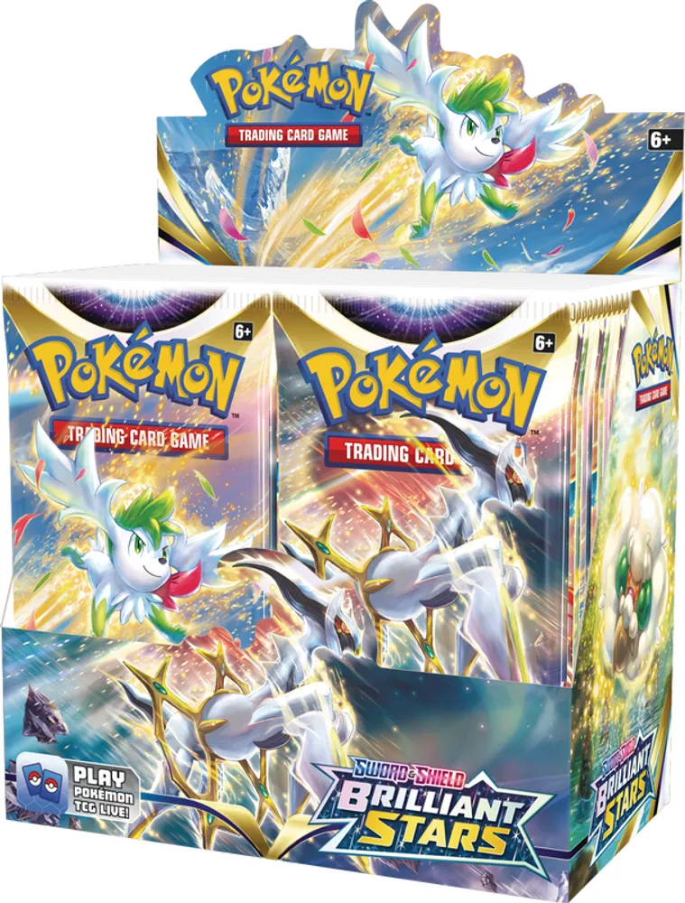 Pokemon Sword & Shield 9 Brilliant Stars Booster Box