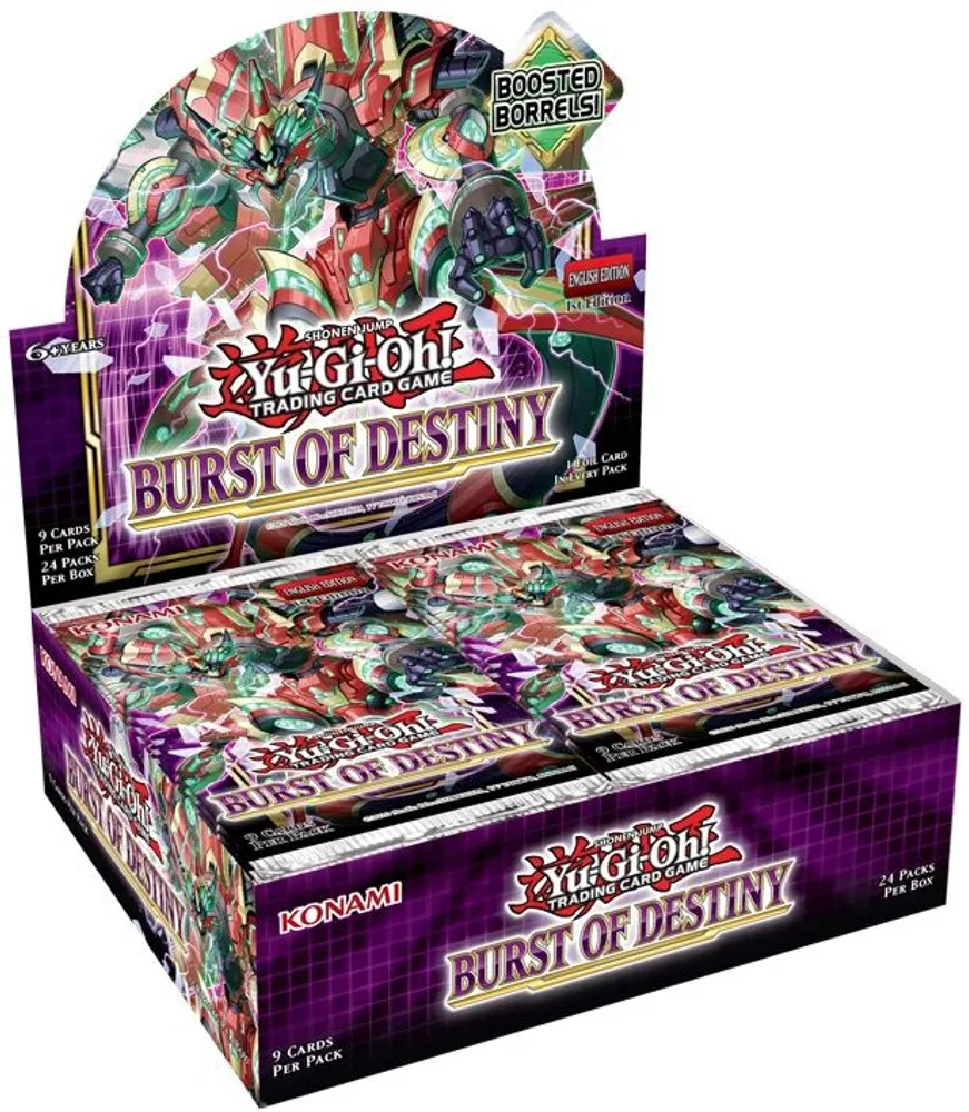 YuGiOh Burst of Destiny Booster Box