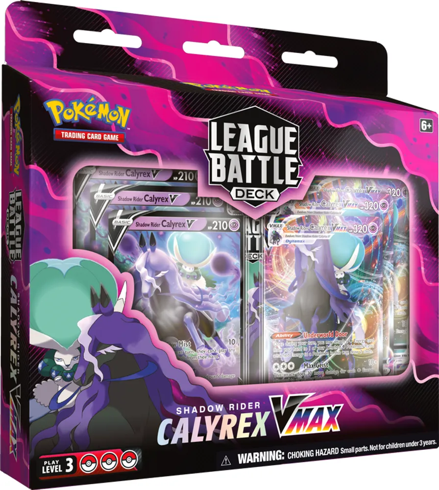 Pokemon League Battle Deck Calyrex VMAX (Set of 2)