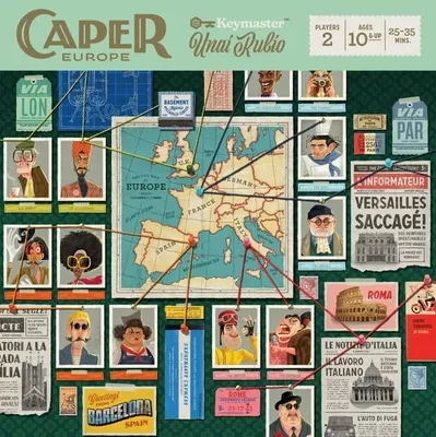 Caper: Europe - Board Game