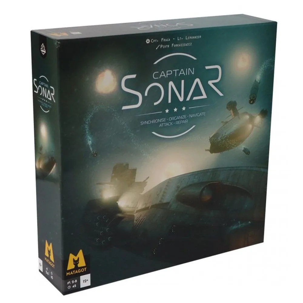 Captain Sonar 2nd Edition (Multilingual)  - Board Game