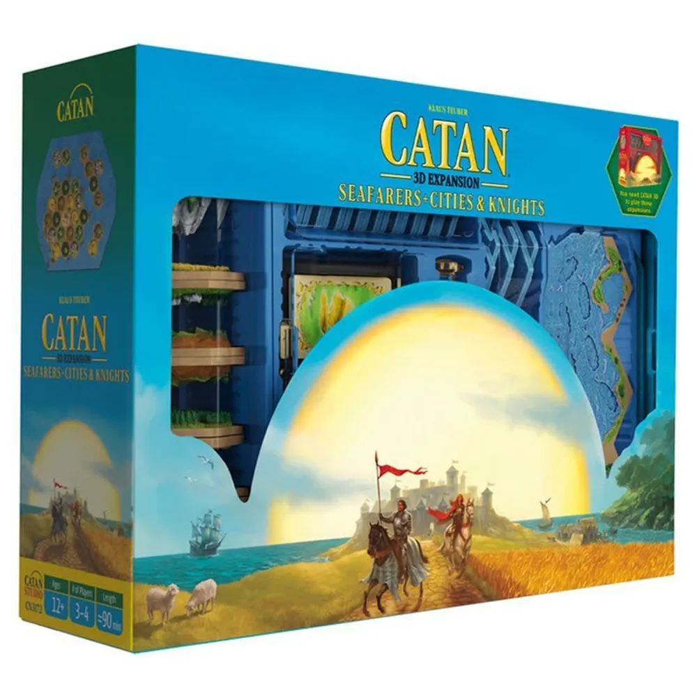 Catan 3D Edition: Seafarers And Cities & Knights - Board Game