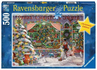 Puzzle The Christmas Shop 500 Pc