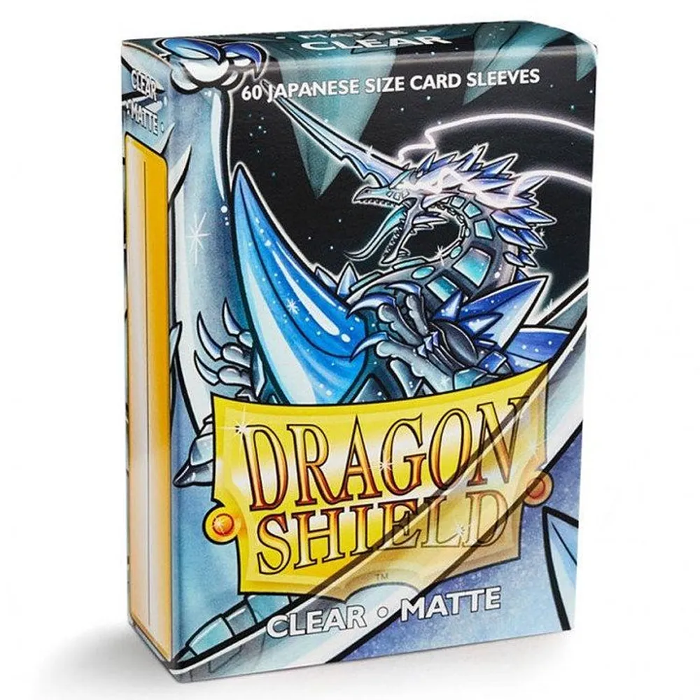 Dragon Shield Sleeves Small Matte Clear 60-Count