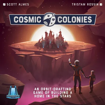 (DAMAGED) Cosmic Colonies  - Board Game