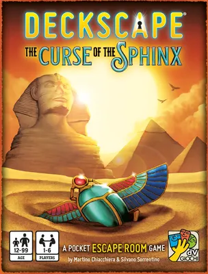 Deckscape The Curse Of The Sphinx - Board Game