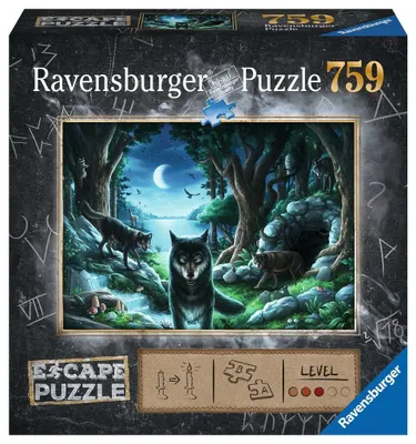 Ravensburger Curse Of The Wolves (759 Pc Escape) Puzzle