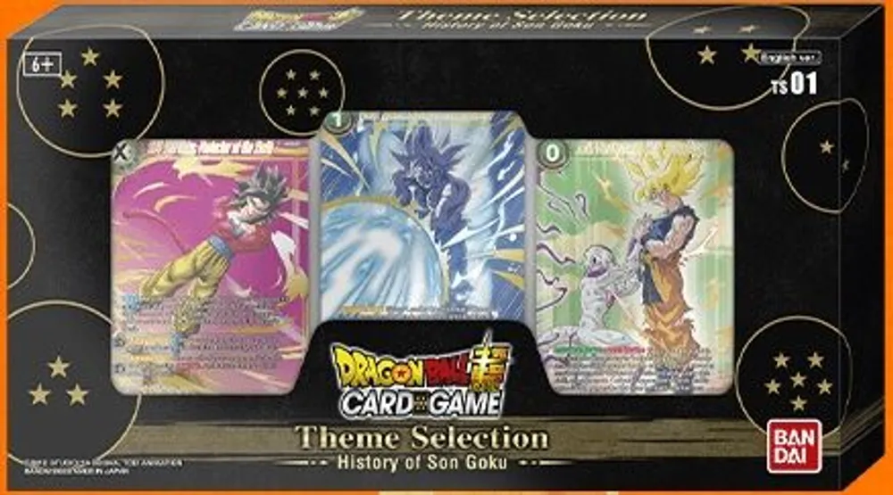 Dragon Ball Super History of Son Goku Theme Selection Set