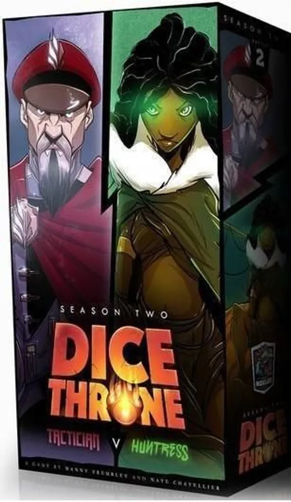 Dice Throne Season 2 Battle 2: Tactician/Huntress - Board Game