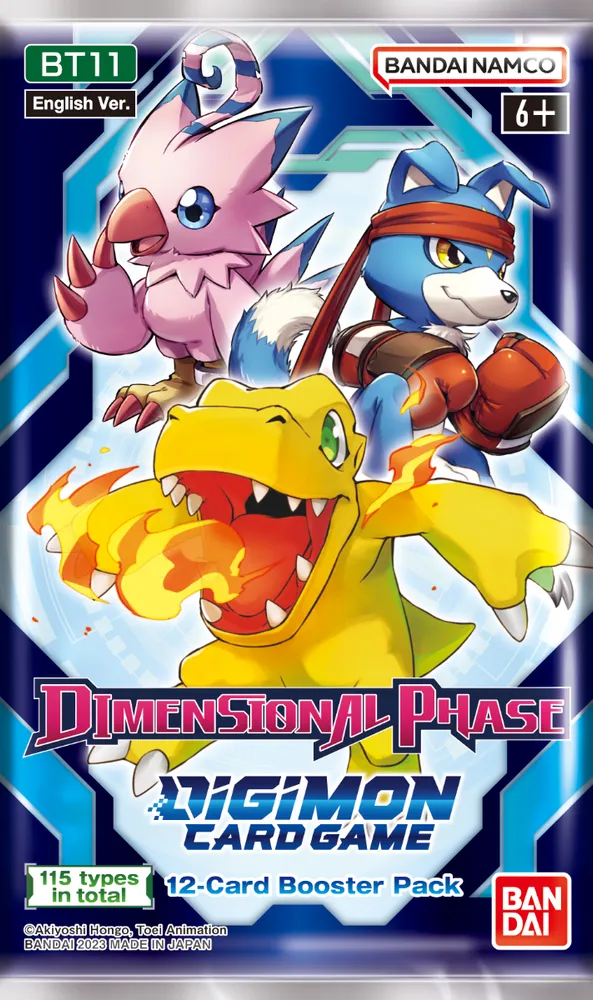 Digimon Dimensional Phase Booster Box