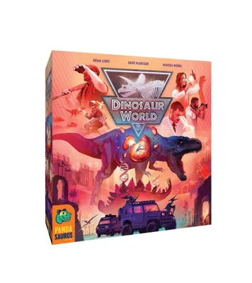 (DAMAGED) Dinosaur World - Board Game