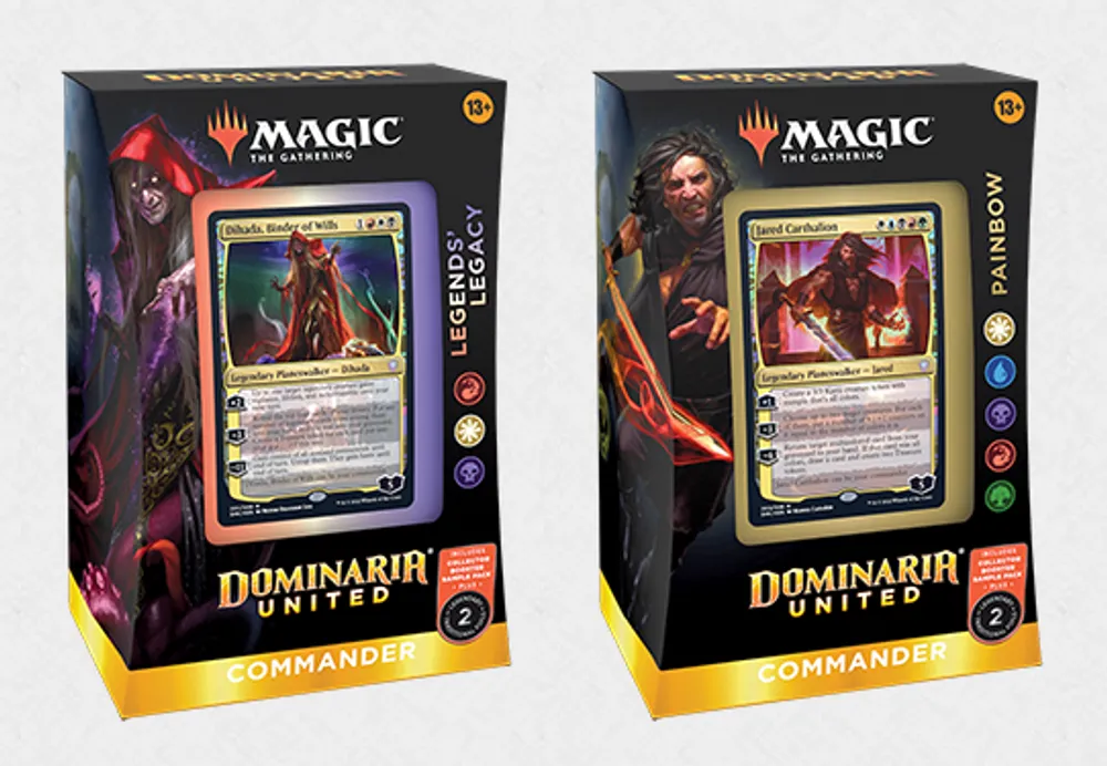Magic the Gathering Dominaria United Commander Set of 2
