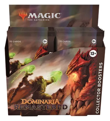 Magic the Gathering Dominaria Remastered Collector Booster Box