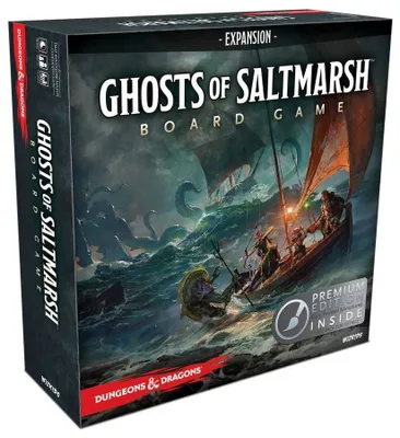 D&D Adventure Ghosts Of Saltmarsh Expansion Premium Edition - Board Game