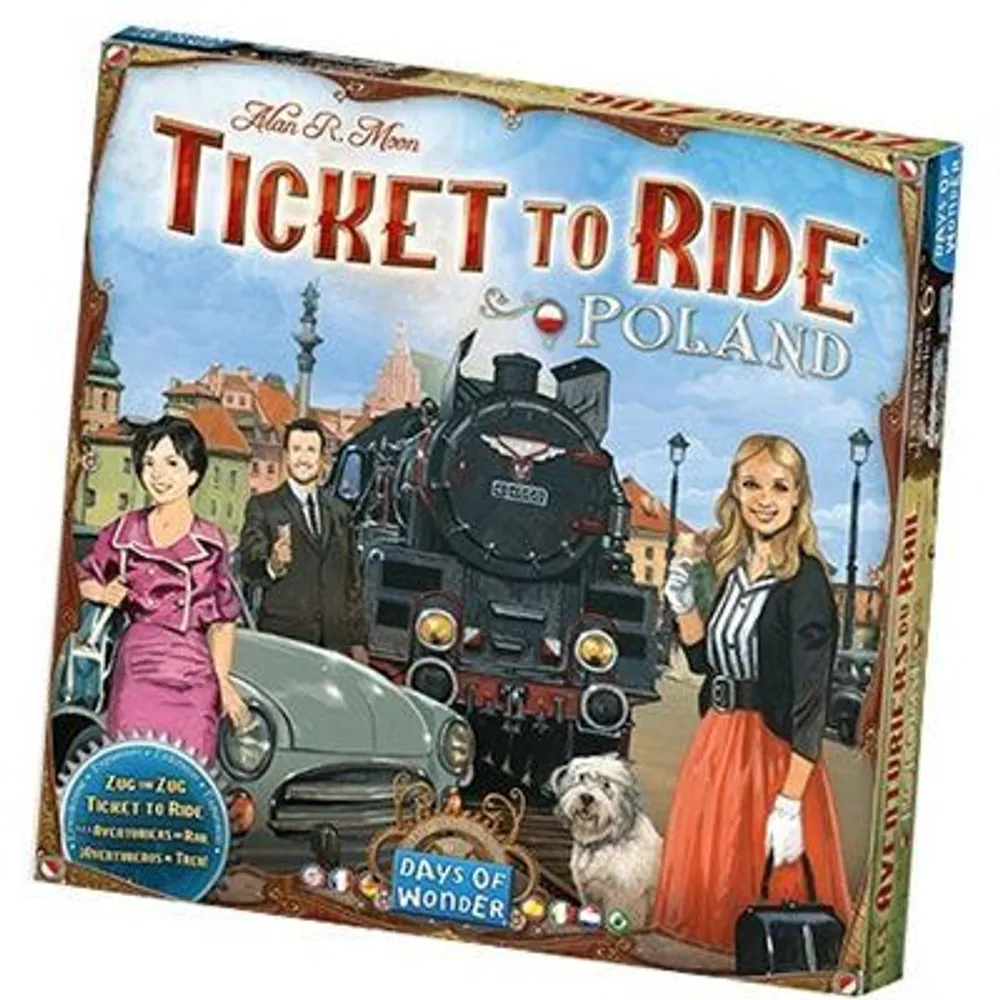 Ticket To Ride: Map #6.5 - Poland - Board Game