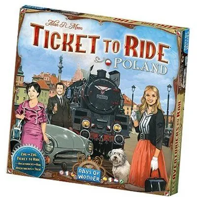 Ticket To Ride: Map #6.5 - Poland - Board Game