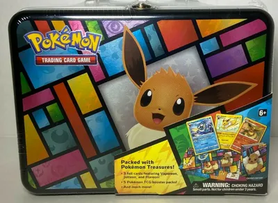 Pokemon Collectors Chest Tin