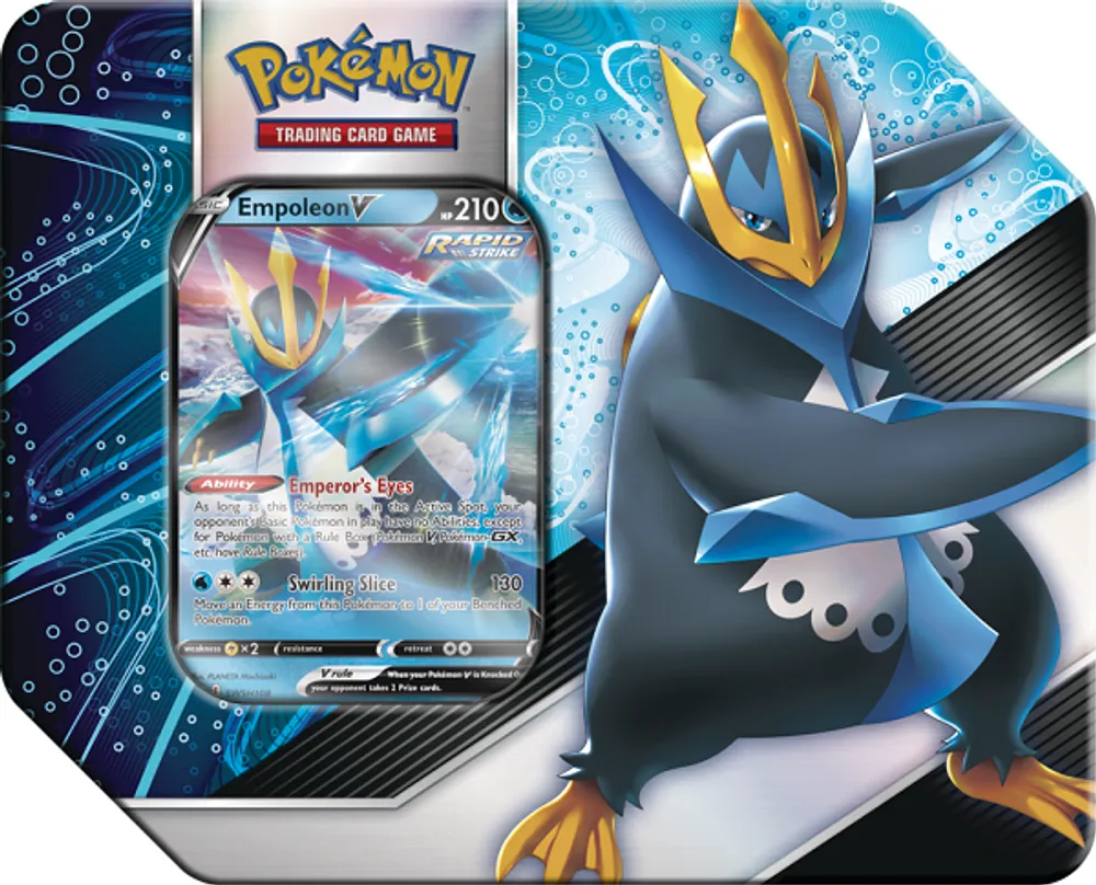 Pokemon V Strikers Tin Empoleon