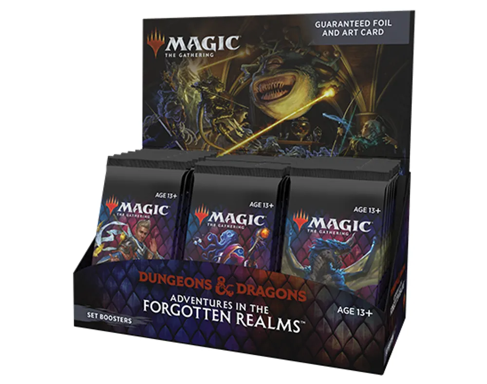 Magic the Gathering Dungeons & Dragons Adventures in the Forgotten Realms Set Booster Box