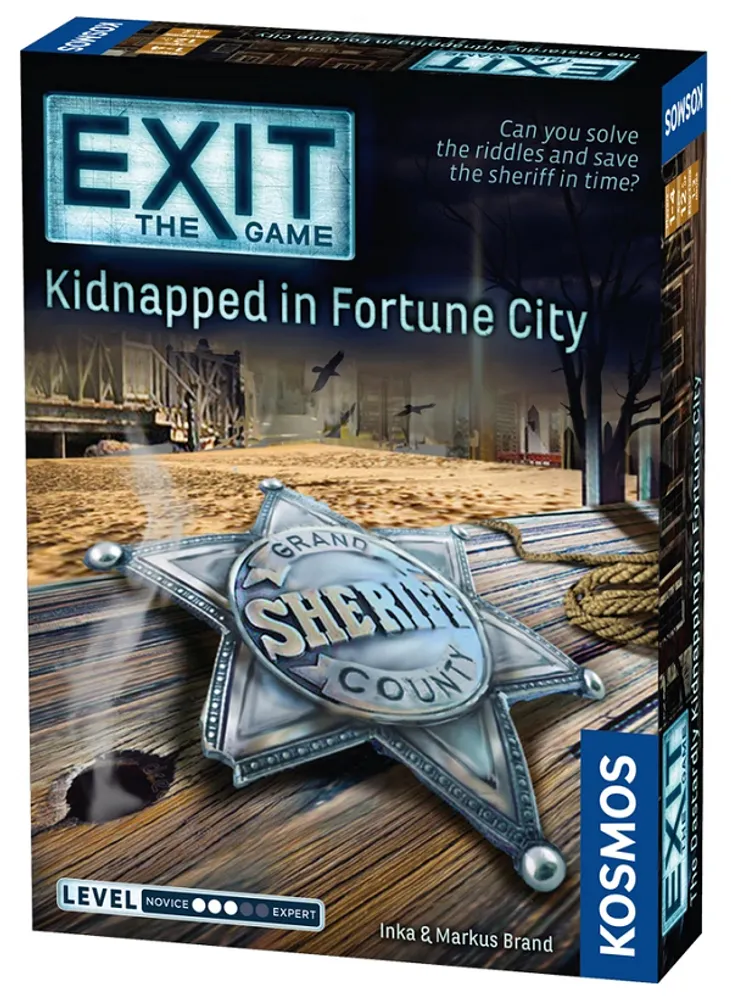 Exit: Kidnapped In Fortune City - Board Game
