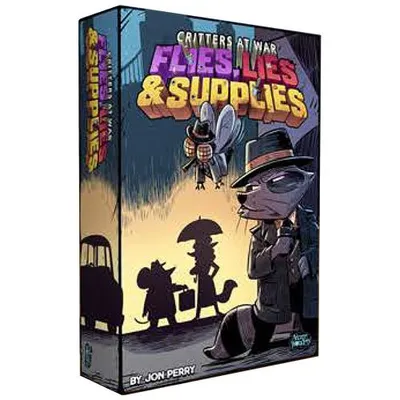 Critters At War: Flies, Lies And Supplies - Board Game