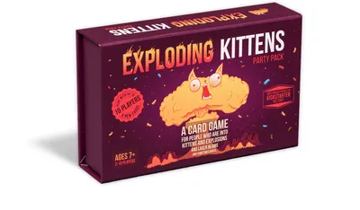 Exploding Kittens Party Pack - Board Game