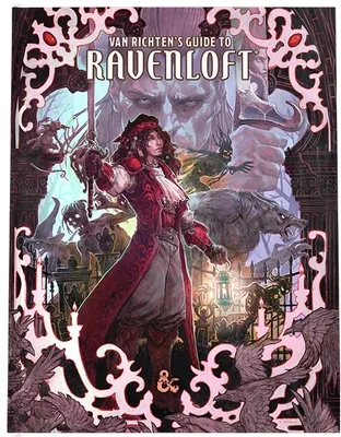 Dungeons & Dragons Van Richten's Guide to Ravenloft Hardcover Alt Cover