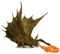 (DAMAGED) D&D Icons: Adult Gold Dragon