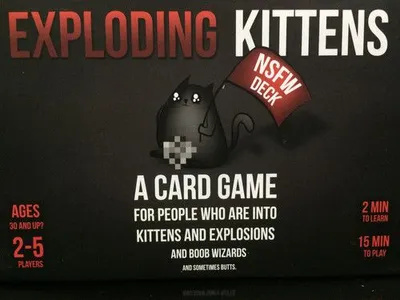 Exploding Kittens Nsfw Edititon - Board Game