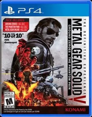 Metal Gear Solid V Definitive Experience - PS4