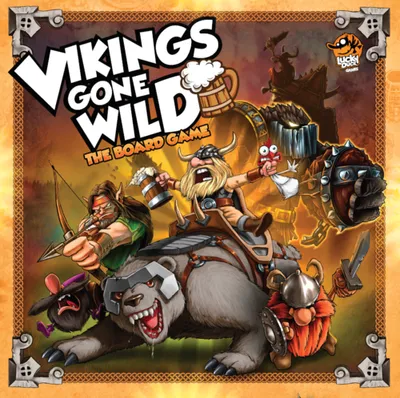 (DAMAGED) Vikings Gone Wild - Board Game