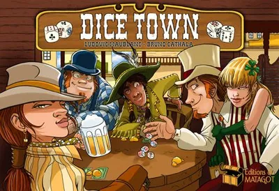 (DAMAGED) Dice Town - Board Game